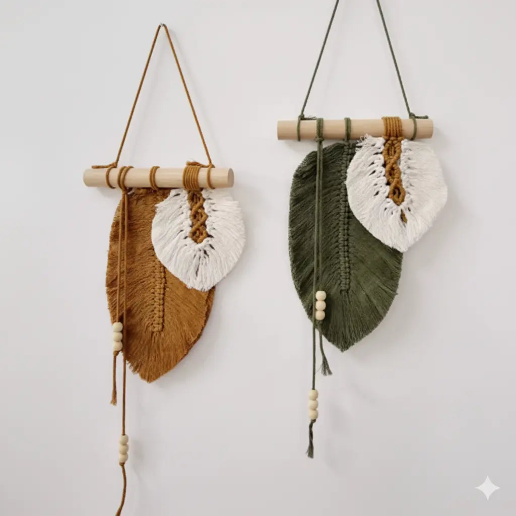 Duo Mural Macramé Ode aux Racines Nüma Home