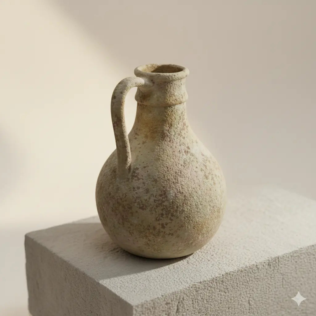 Vase cruche ancienne terracotta - Déco vintage japandi NÜMA Home